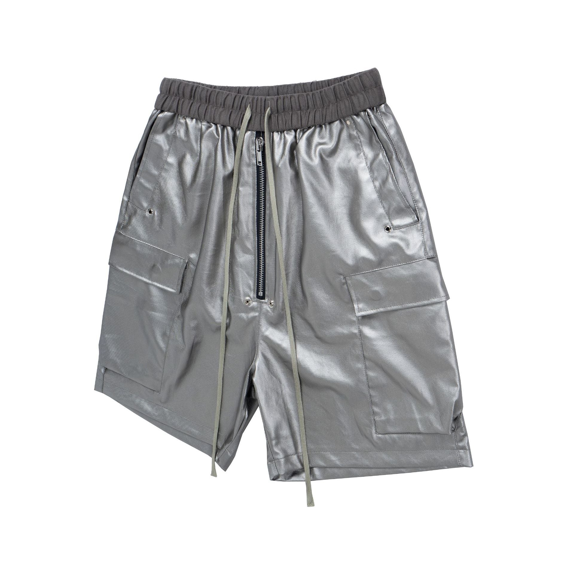 Matte Coated Cargo Short