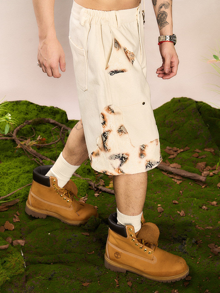 Burn Print Short