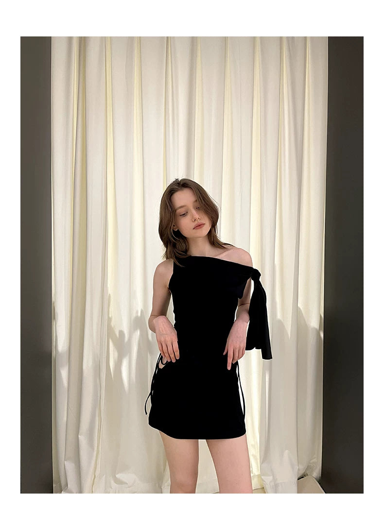 Off Shoulder Strap Tops & Half Skirt Setup