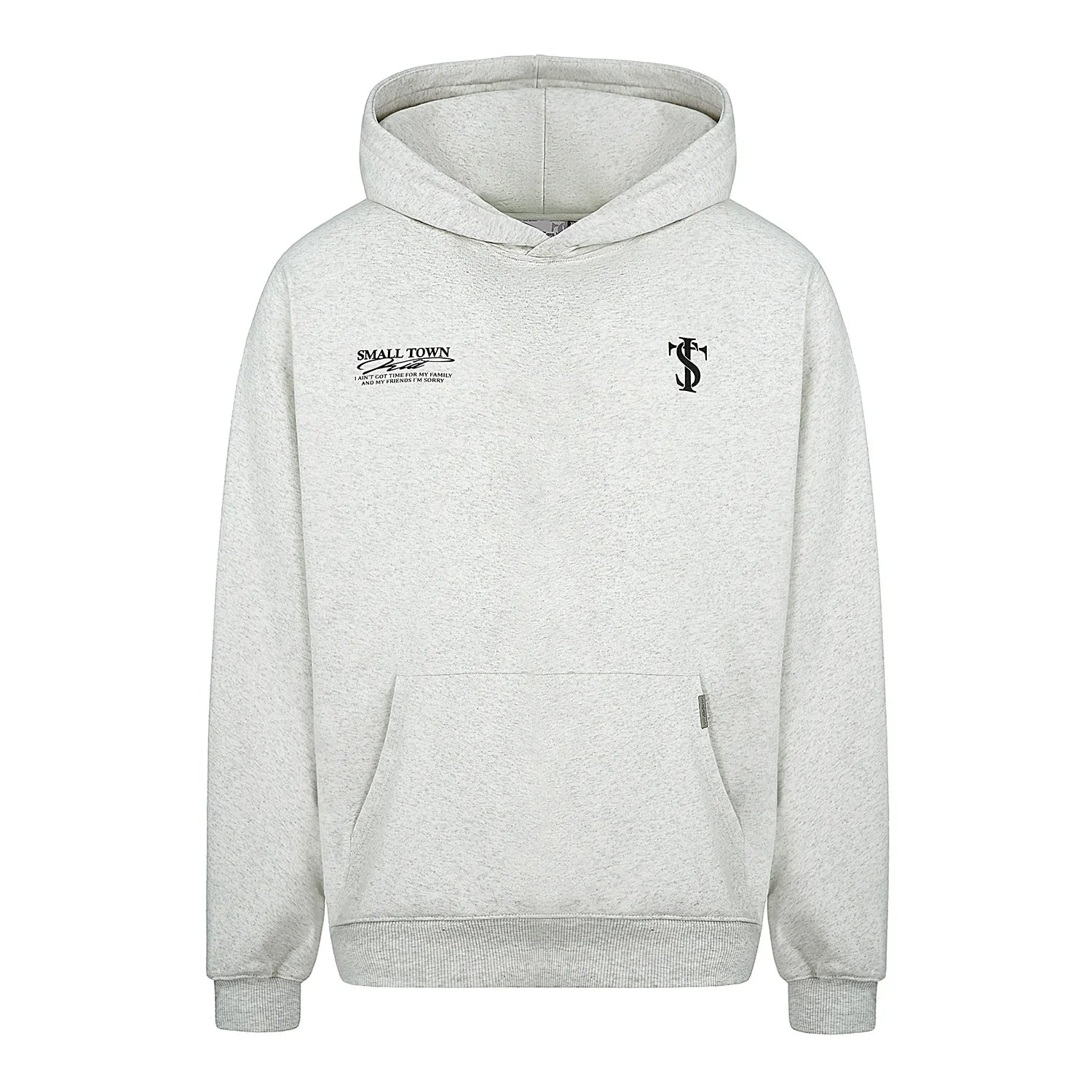 Typography Graphic Pullover Hoodie