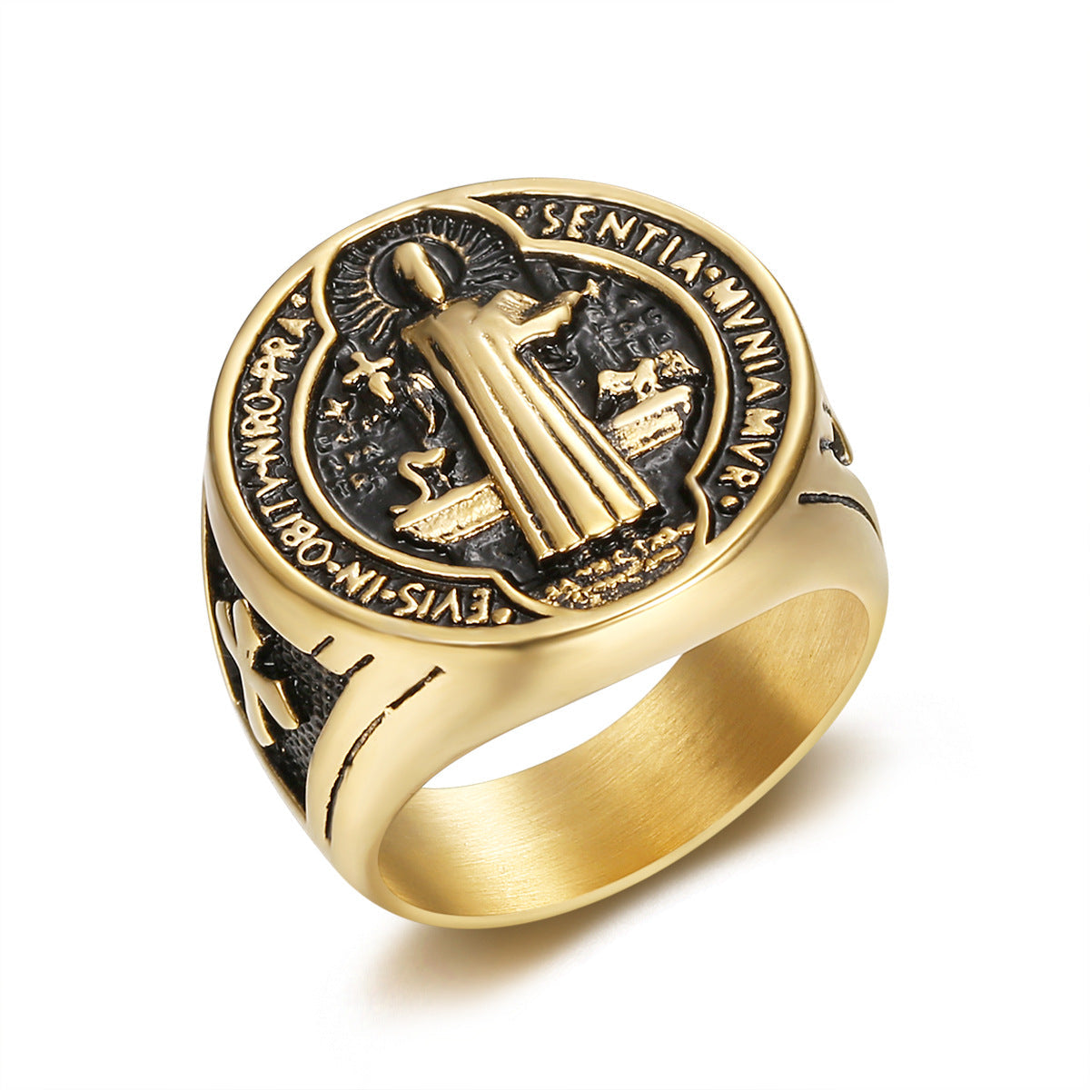 St. Benedict Exorcism Ring - MADXMARX