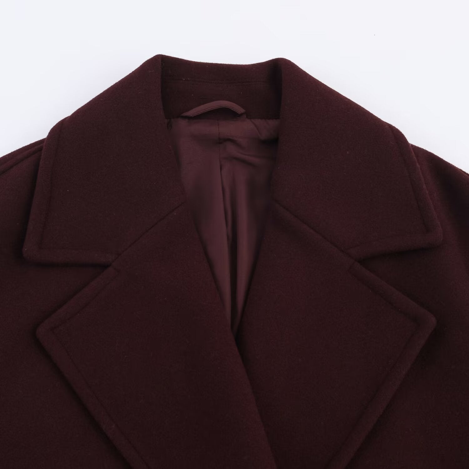 Elegant Oversized Double-Breasted Coat