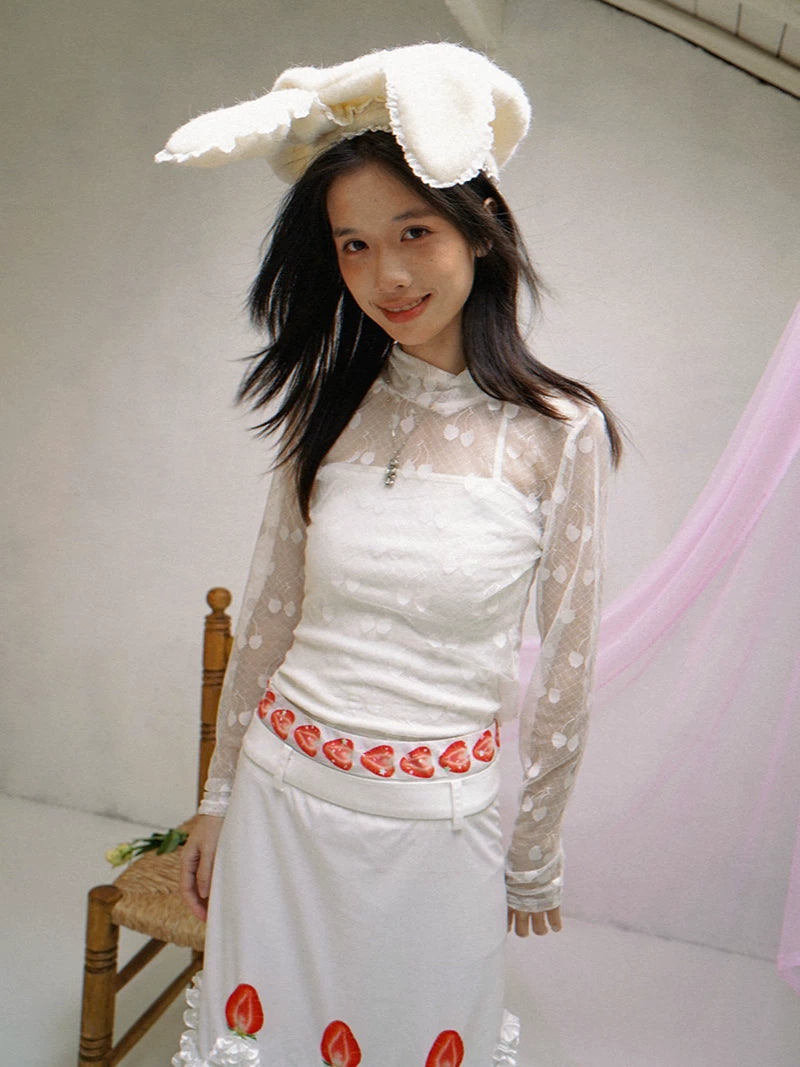 Layered Ruffle Cake Skirt
