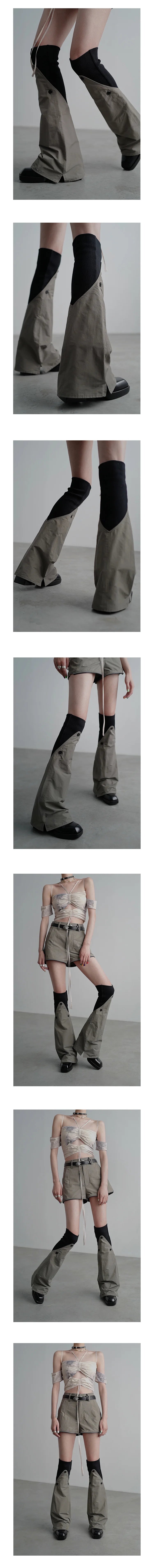 Short de sport et manchons de compression