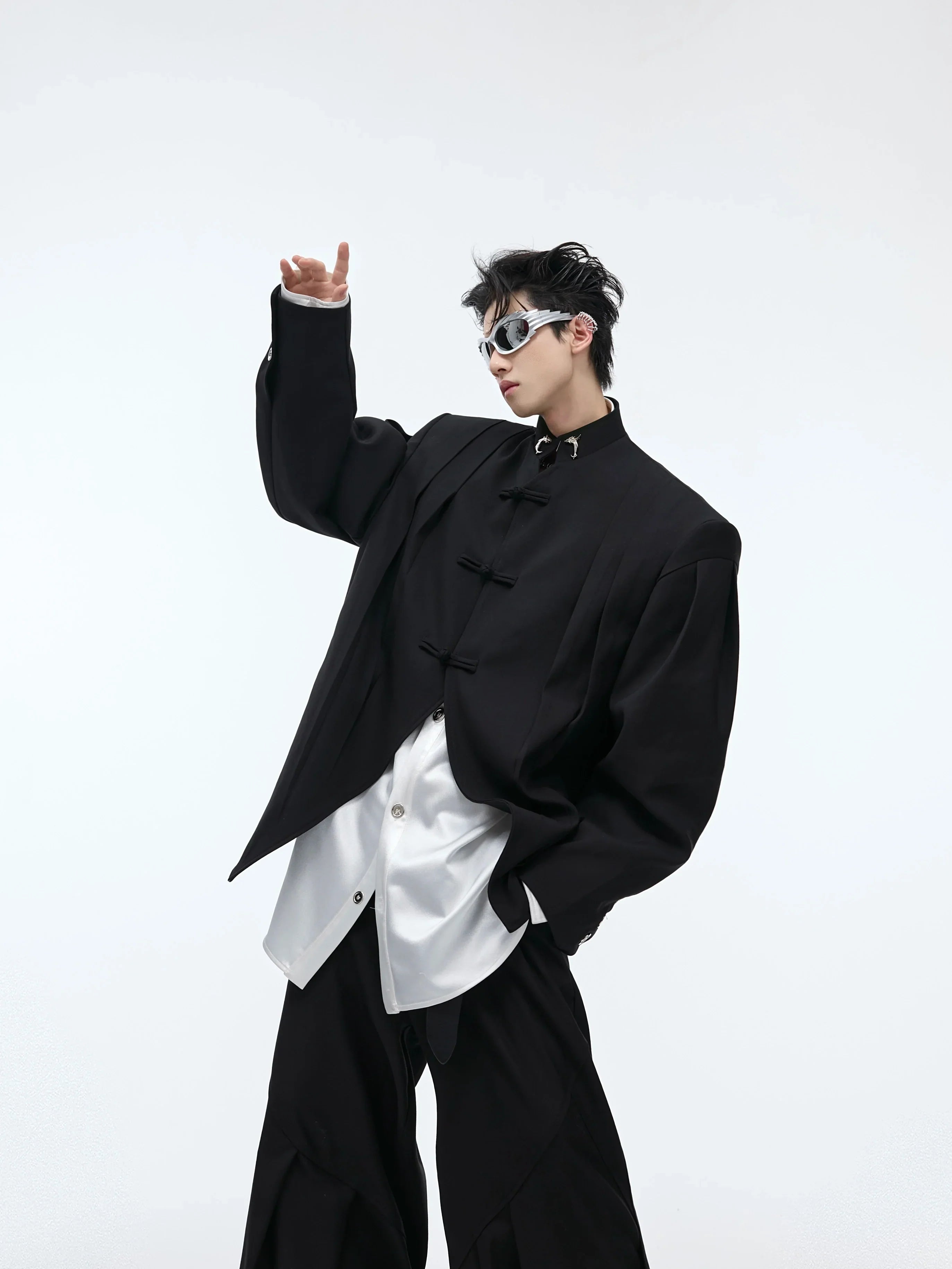 Chinese Style Stand Neck Jacket