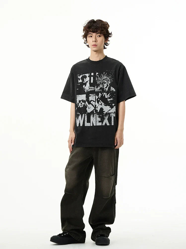 Round Neck Short Sleeve T-Shirt