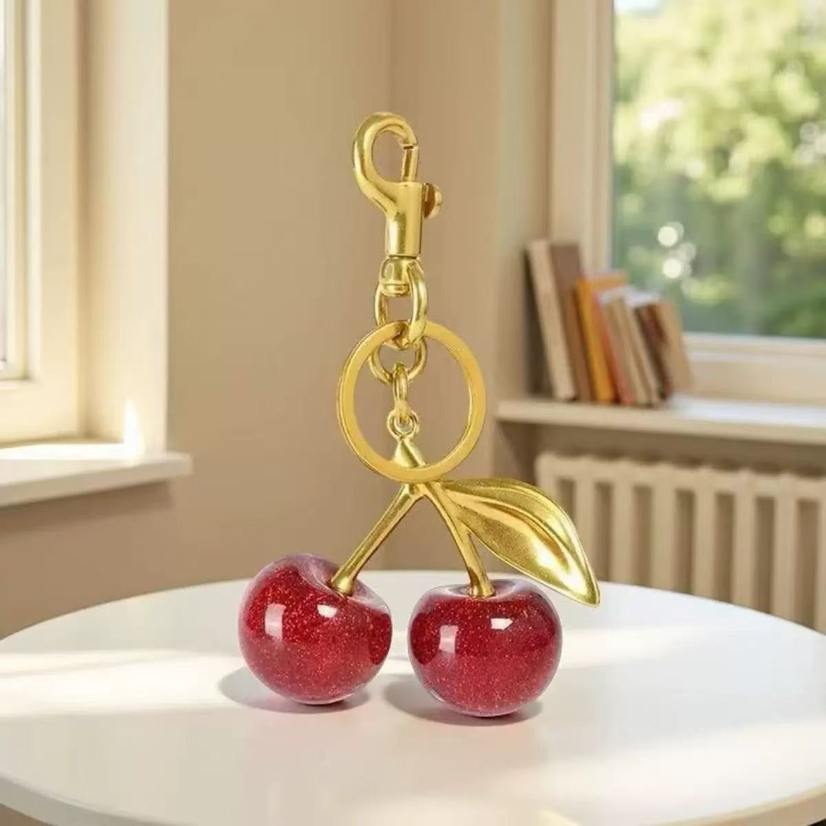 The Trendy Cherry Keychain