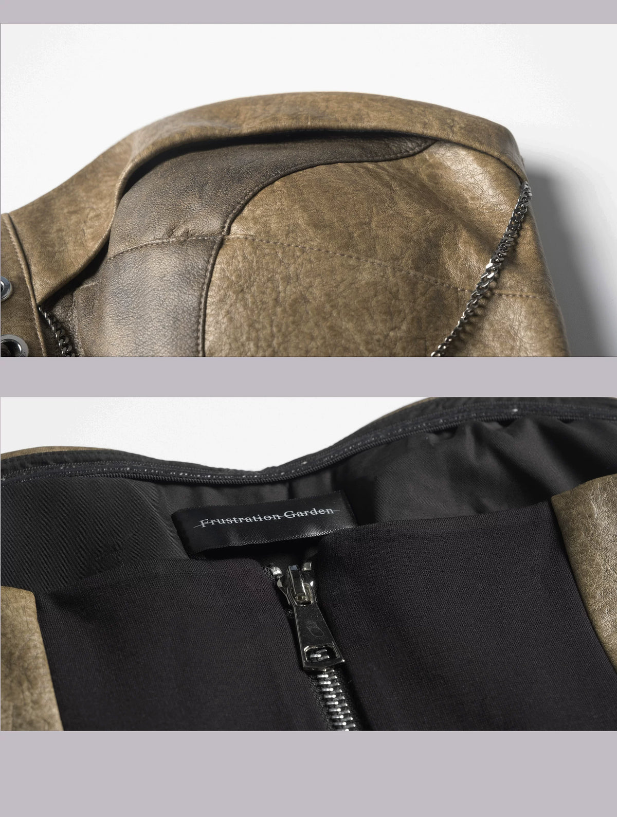 Heavy PU Leather Padded Slim Bustier