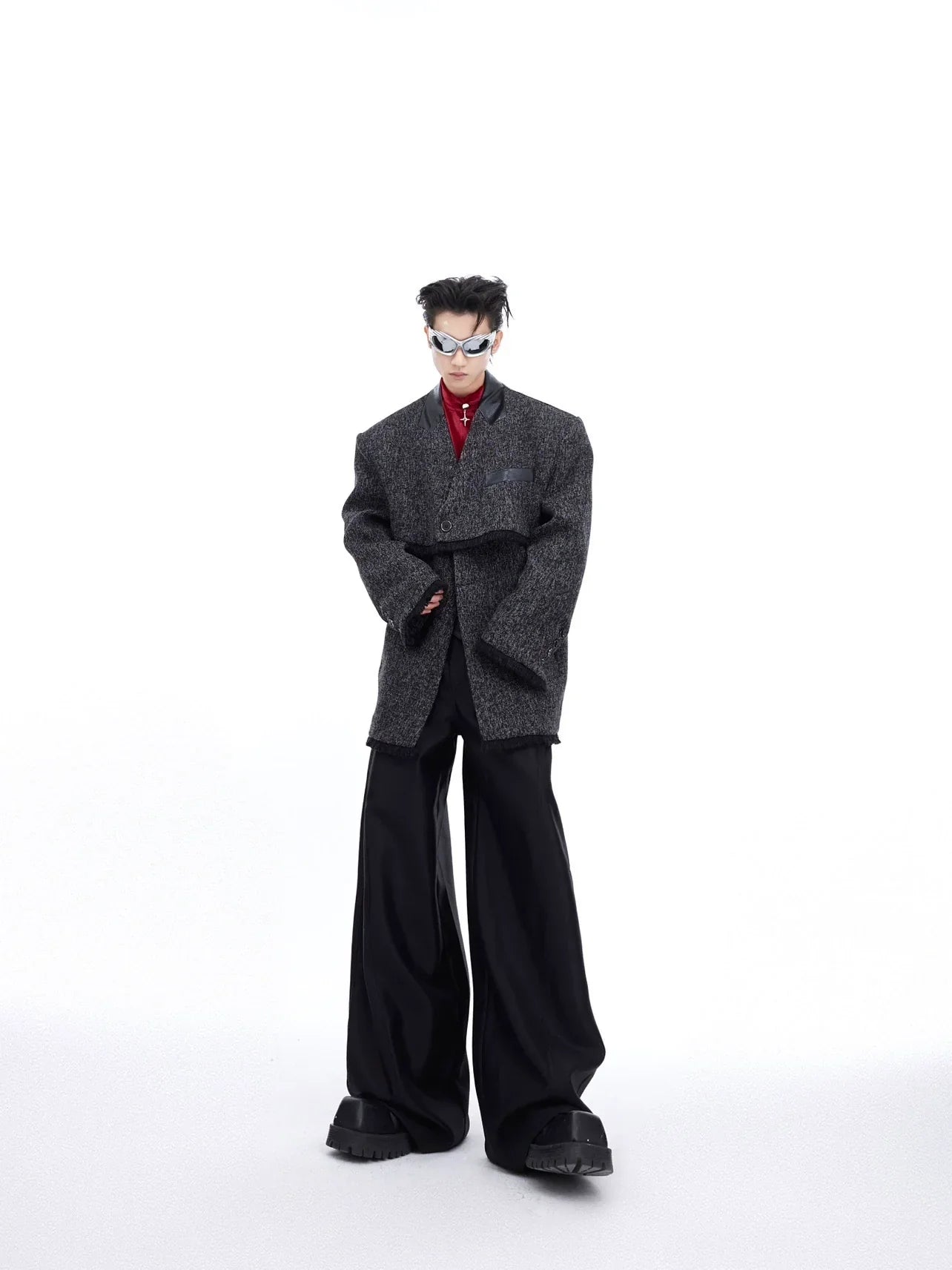 Double Layered Tailored Jacket