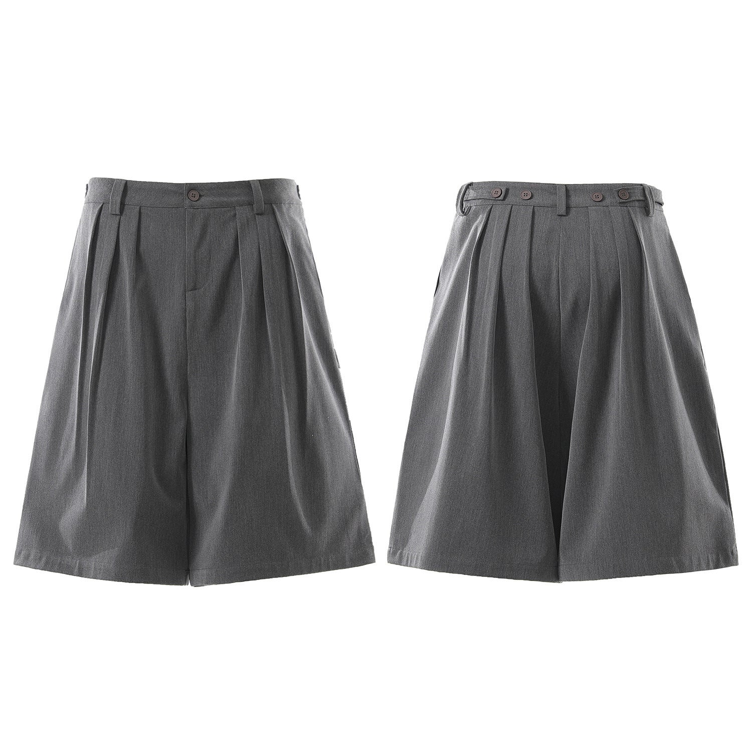 Drape Cropped Half Trousers