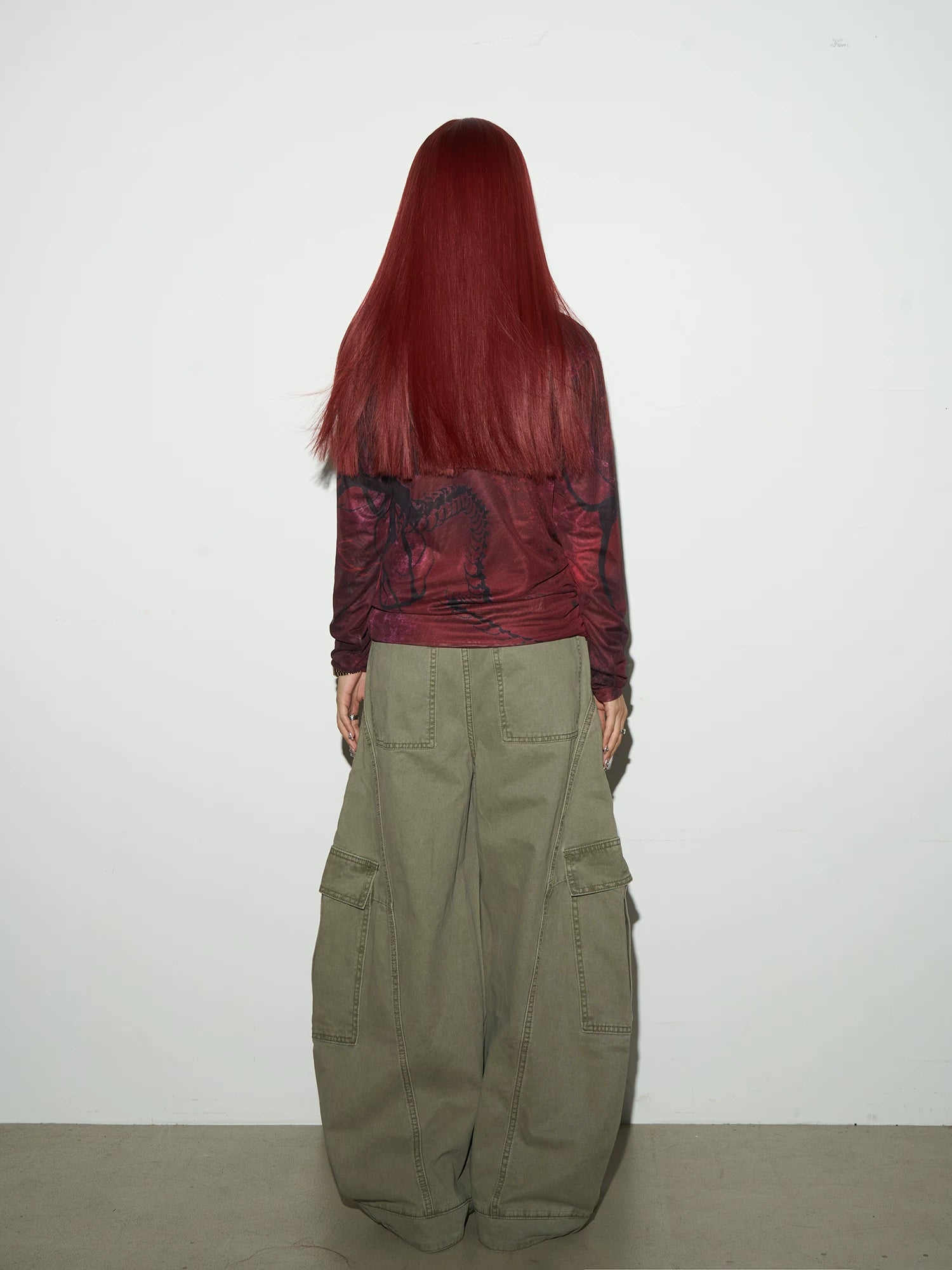 Ink Wash Long Sleeve T-Shirt