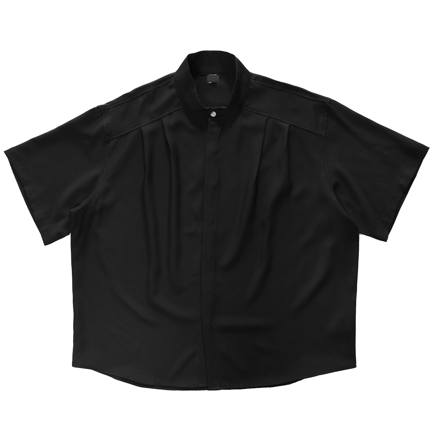 Chemise légère à manches courtes unie