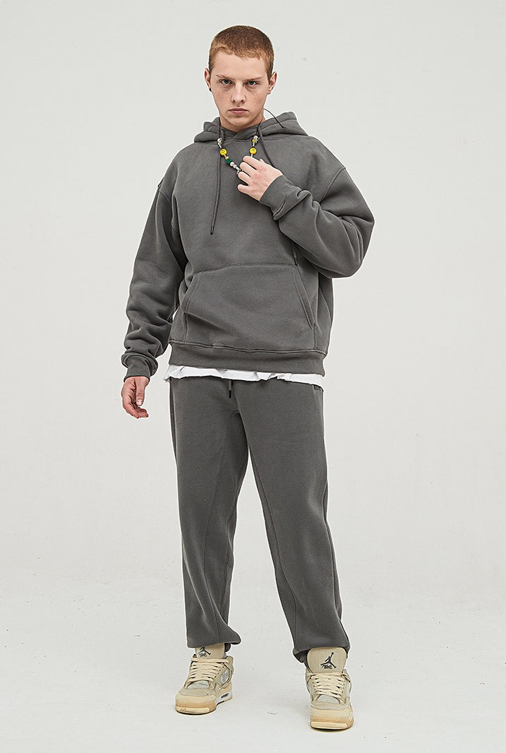 dark gray hoodie