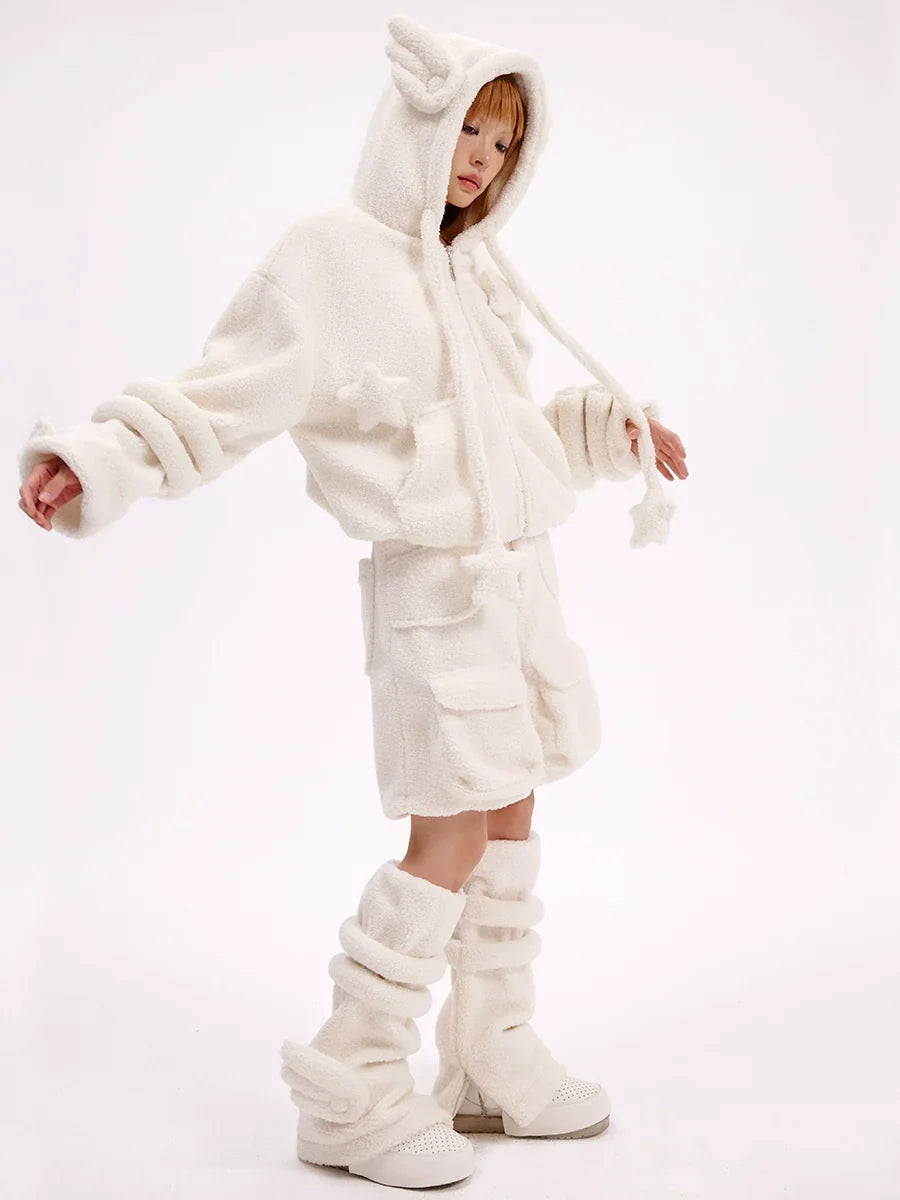 Angel Fleece Leg Warmer