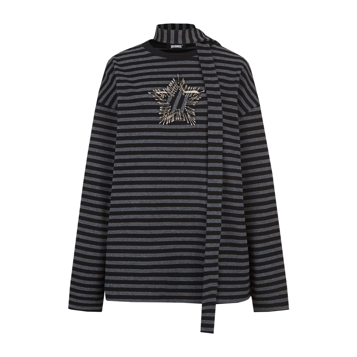 Star Stripe Oversize Long Sleeve T-Shirt & Tank Top