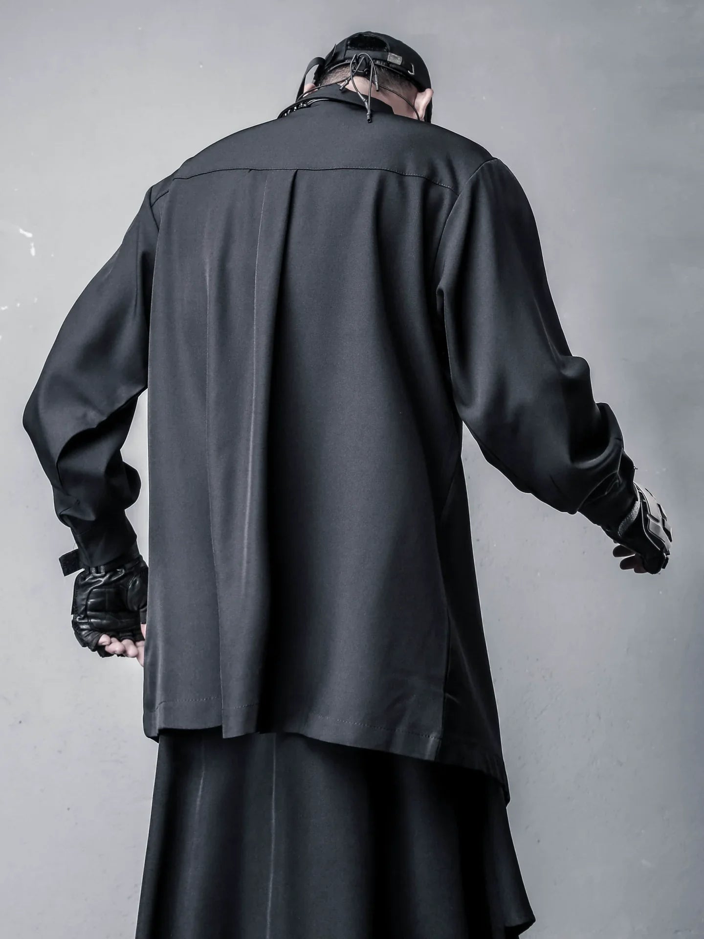 Deconstructed Irregular Design Long Sleeve Shirt
