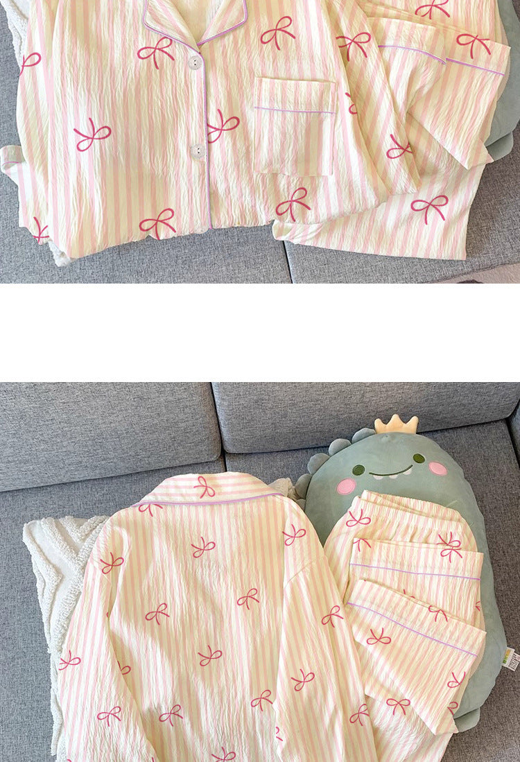 Pinky Ribbon Pajamas