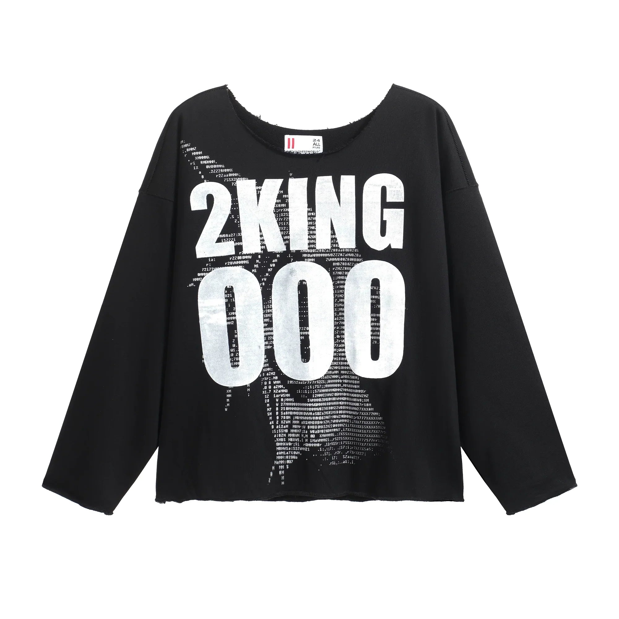 Oversize Damage Sweatshirt