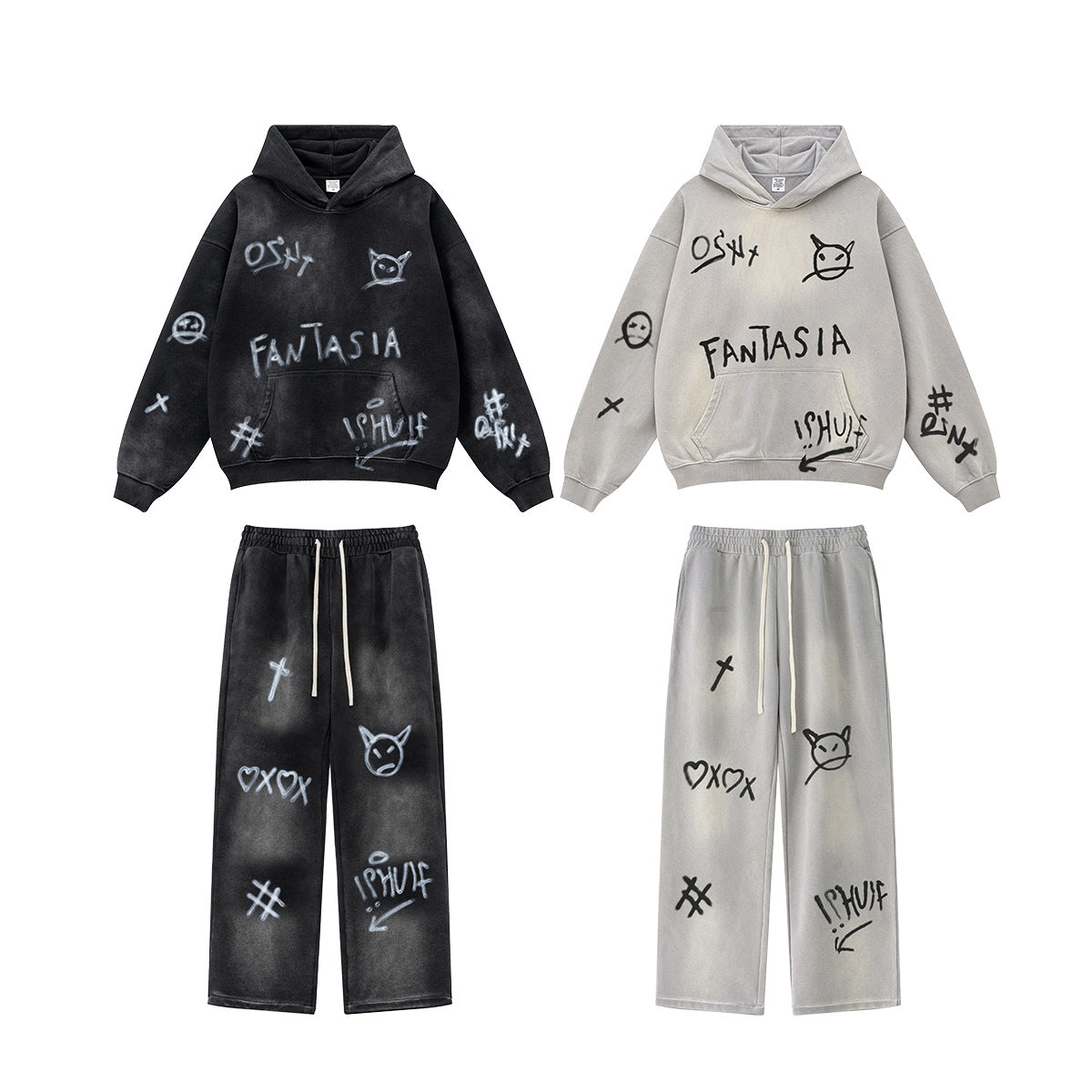 Hand-drawing Printed Set