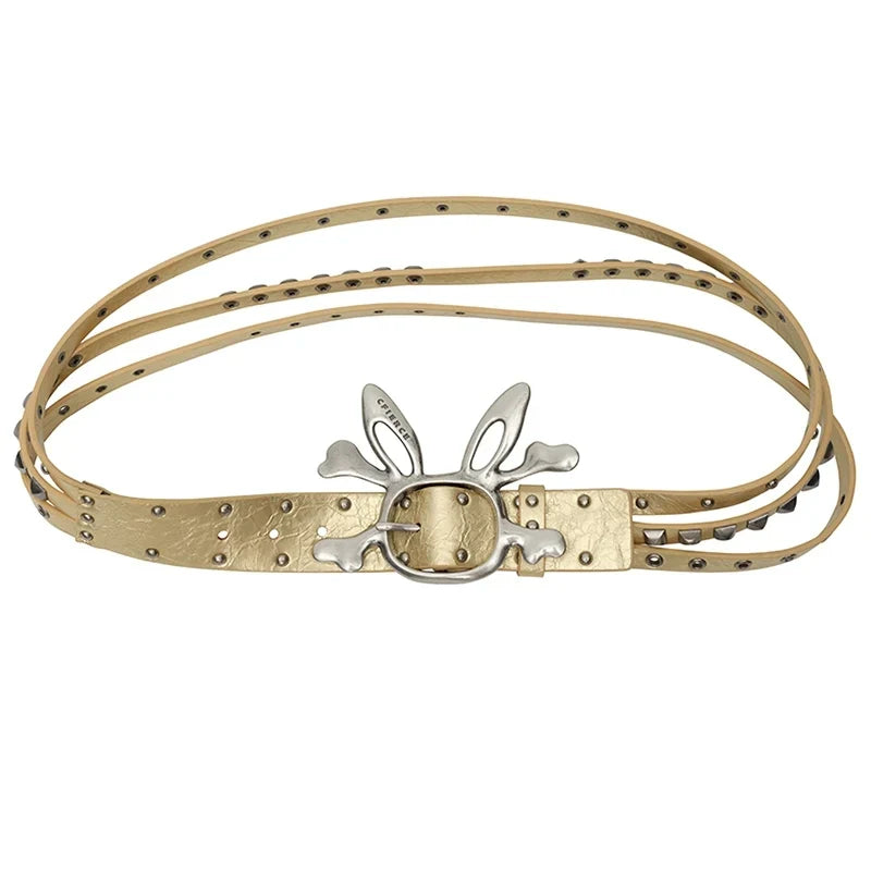 Rabbit Skull Belt