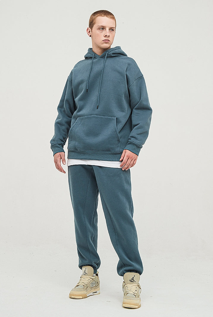 navy hoodie