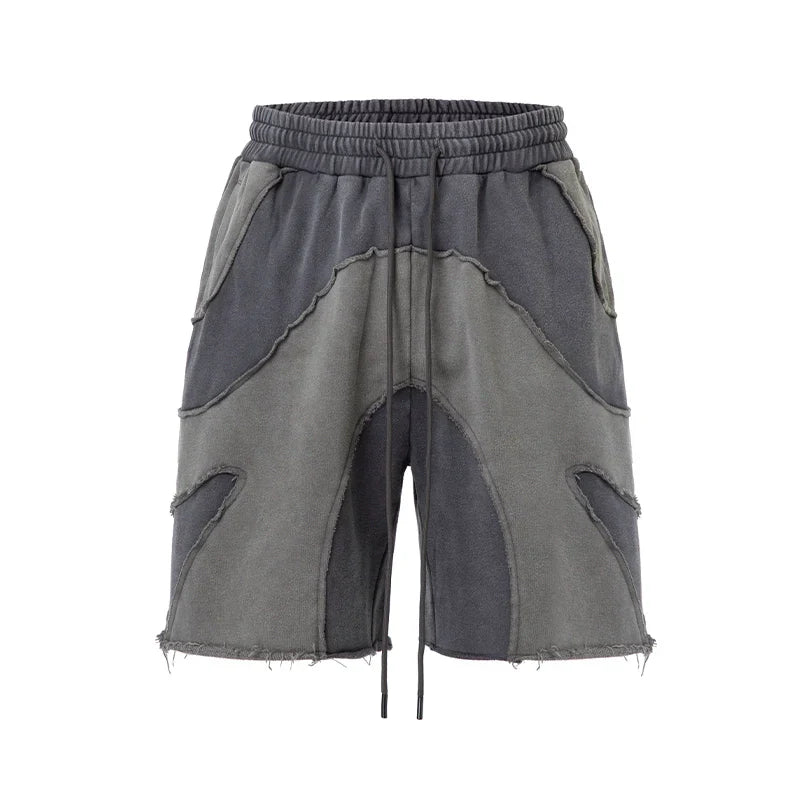 Patchwork Tactical Short Pants