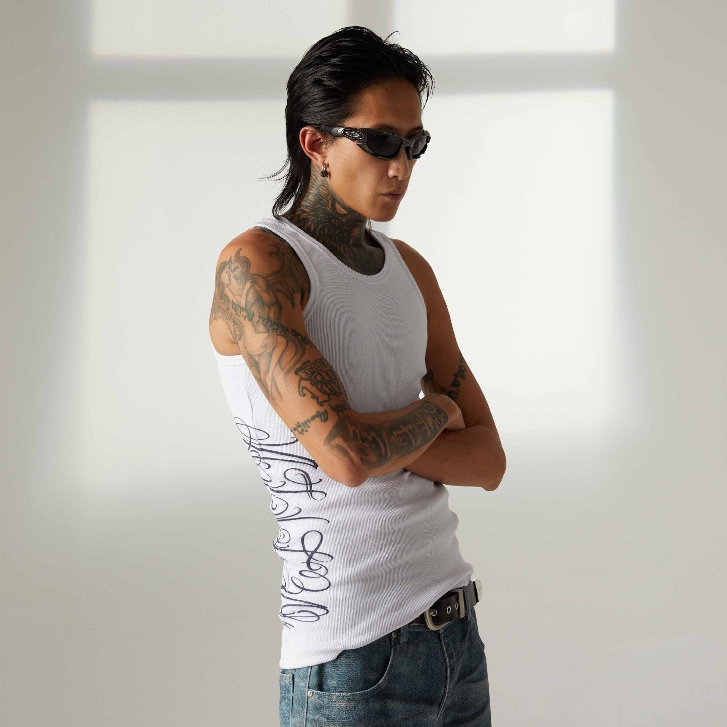 Logo Letter Print Tank Top