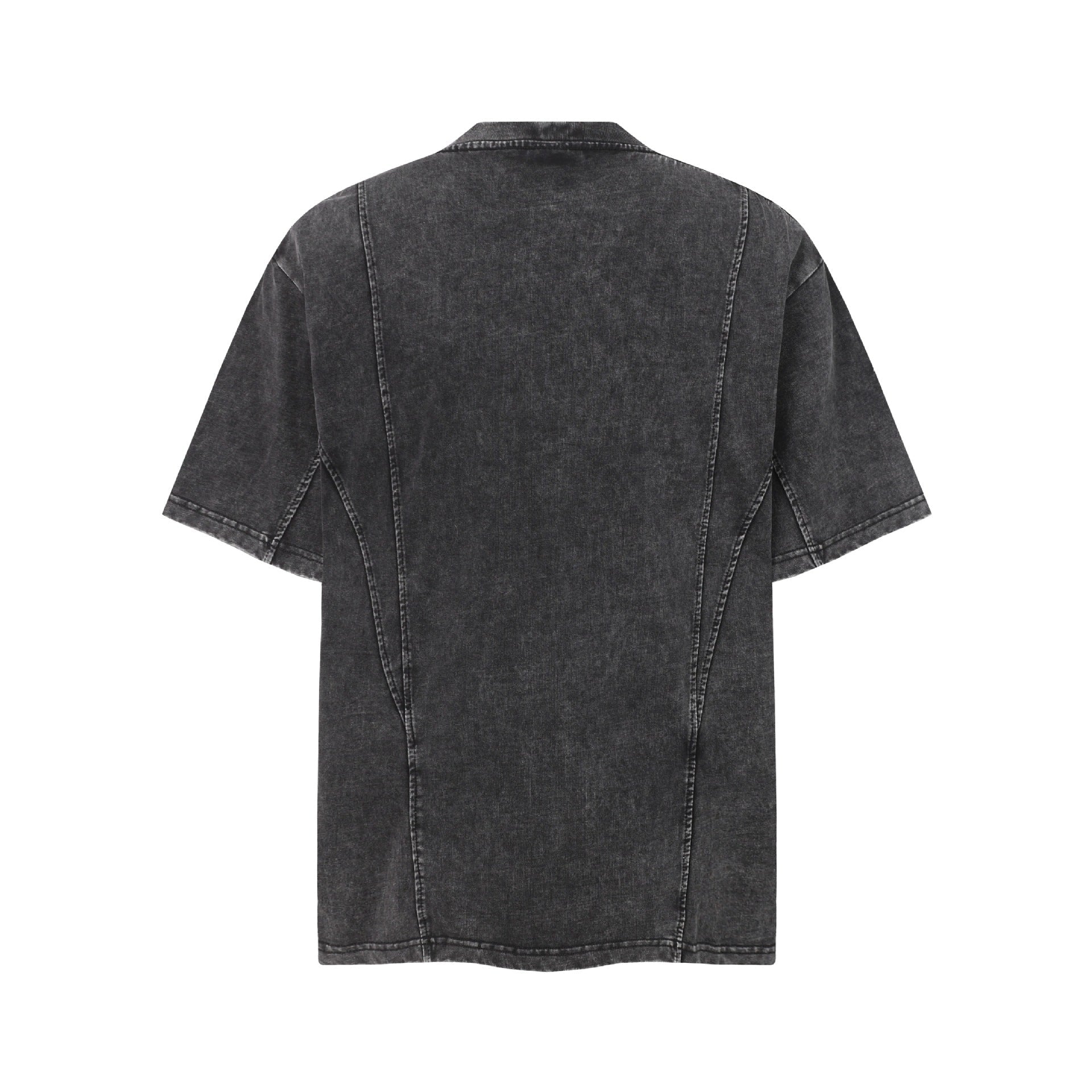 Washed Panel Short Sleeve T-Shirt