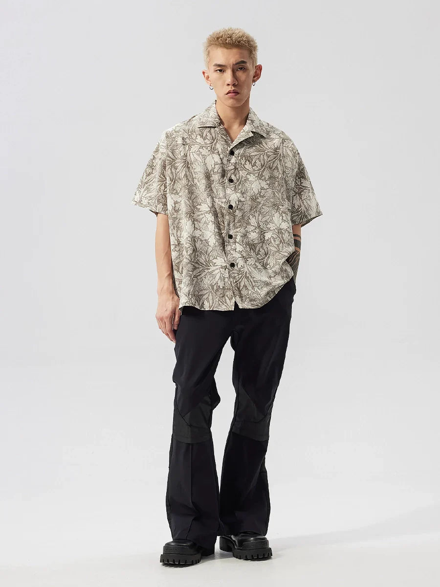 Floral Print Turn-Do