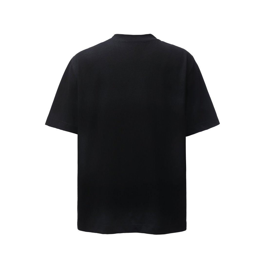 Heavyweight Dirty-Dye Print Oversize Short Sleeve T-Shirt