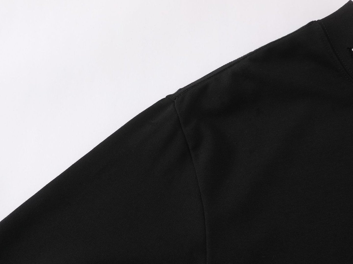 Oversize Damage Plain Short Sleeve T-Shirt