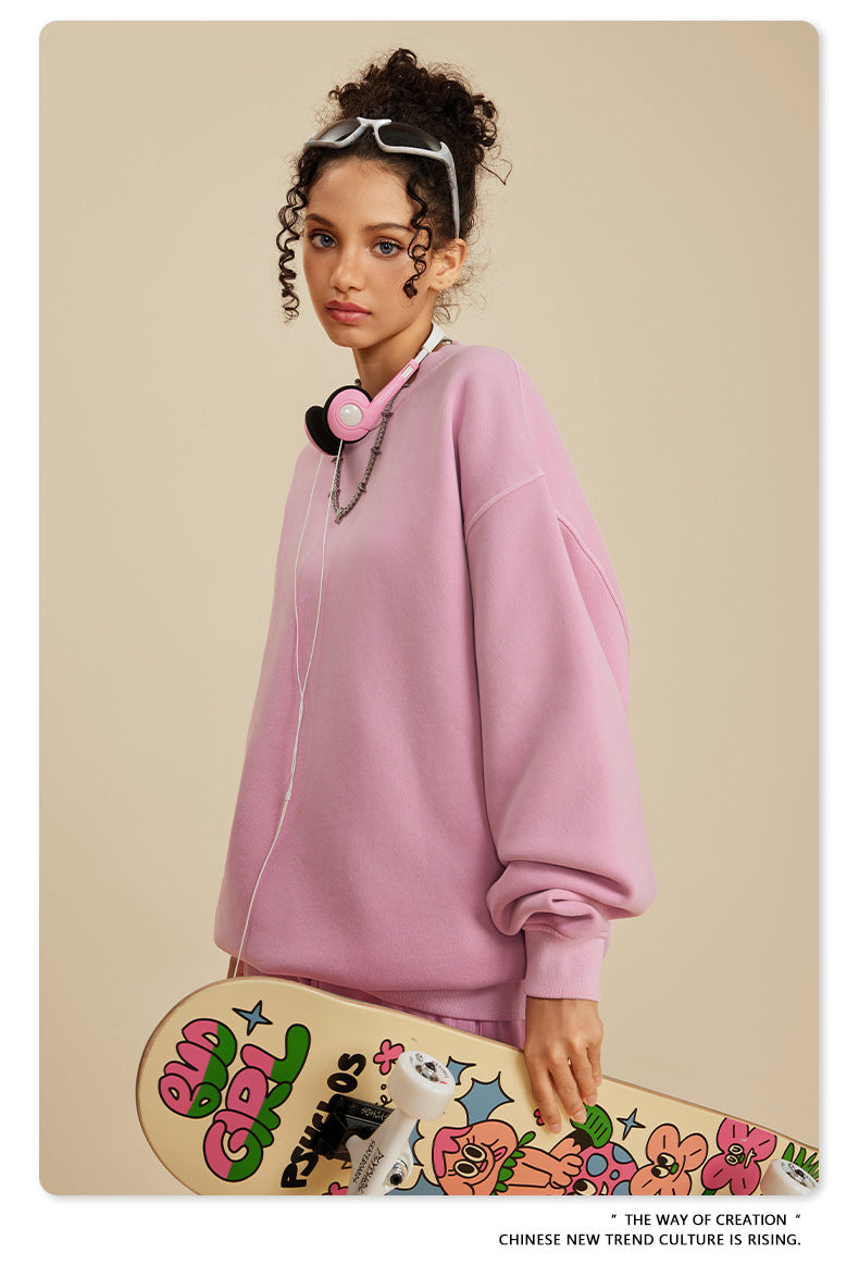 Oversize Washed Sweatshirt