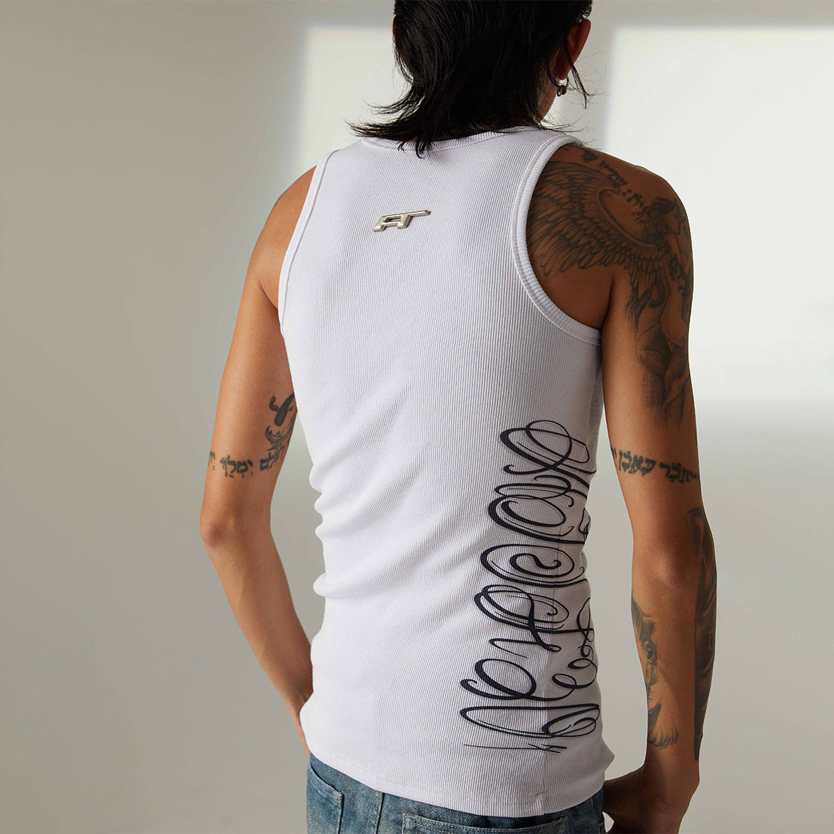 Logo Letter Print Tank Top