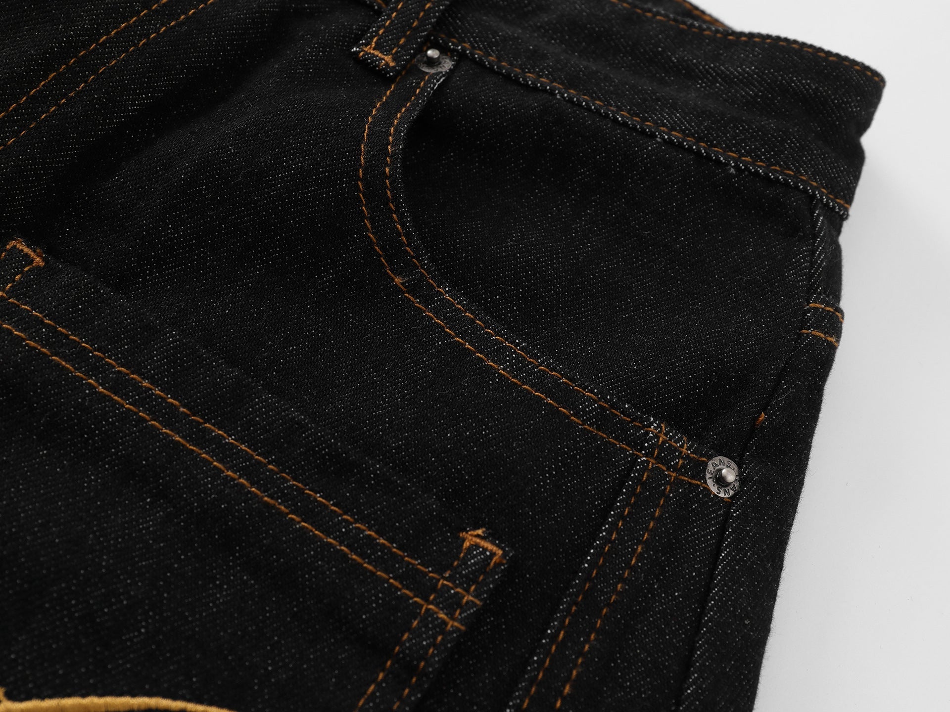 Embroidery Wide Leg Jort