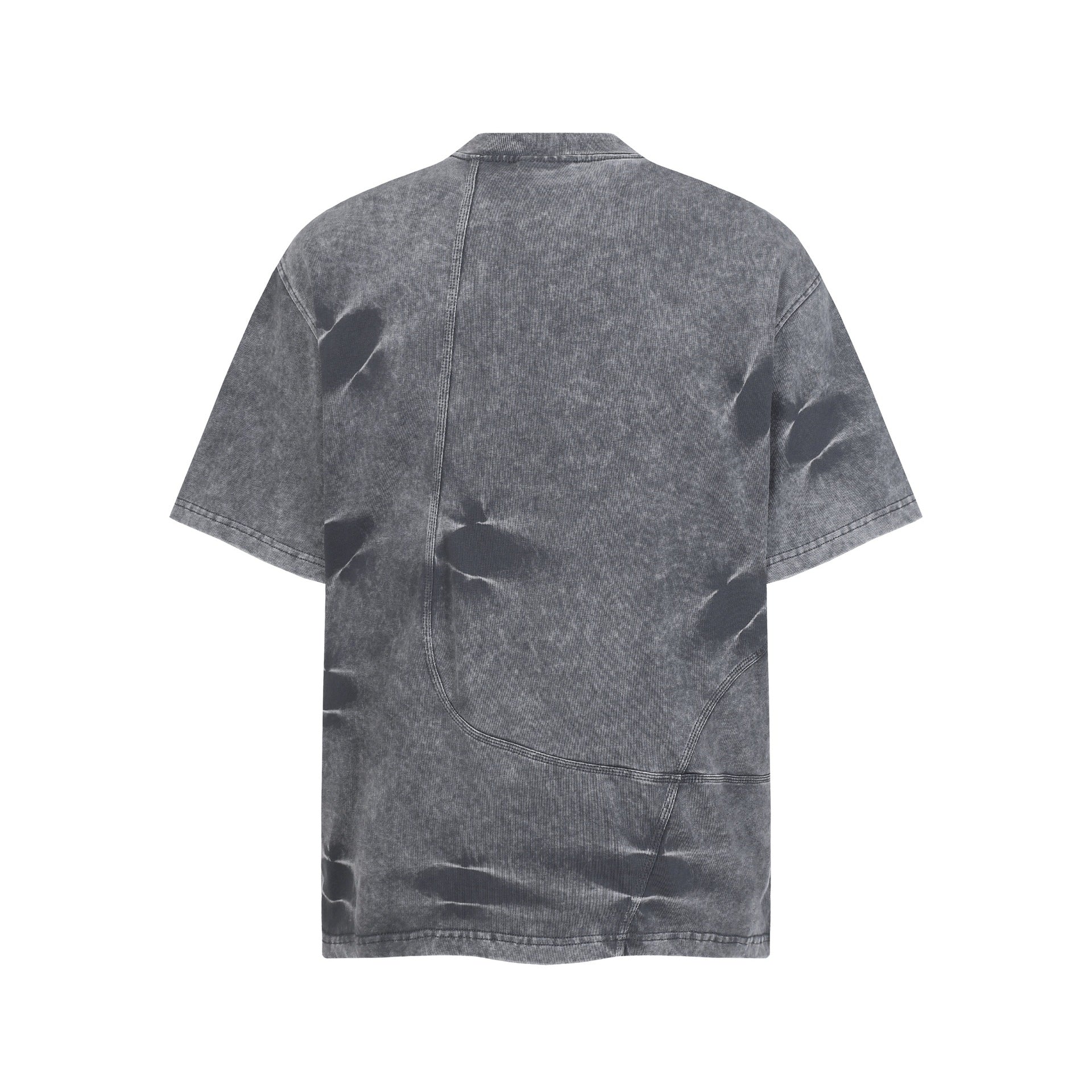 Heavyweight Washed Tie-Dye Short Sleeve T-Shirt
