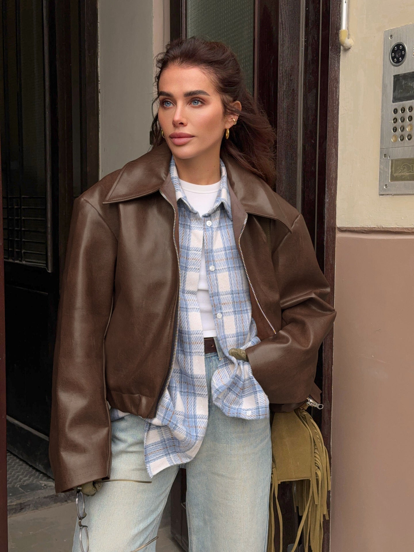 brown