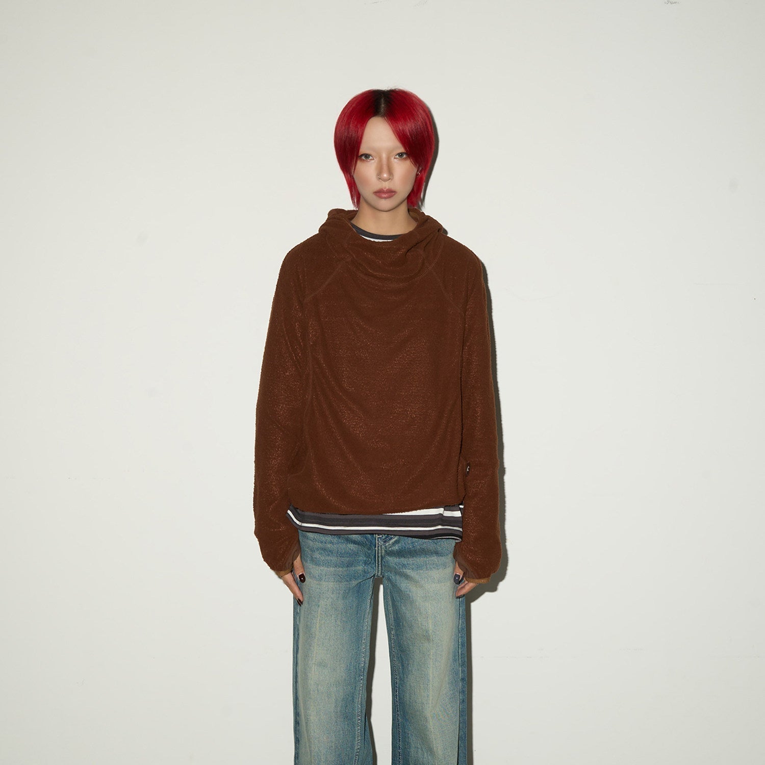 Lightweight Plain Hoodie