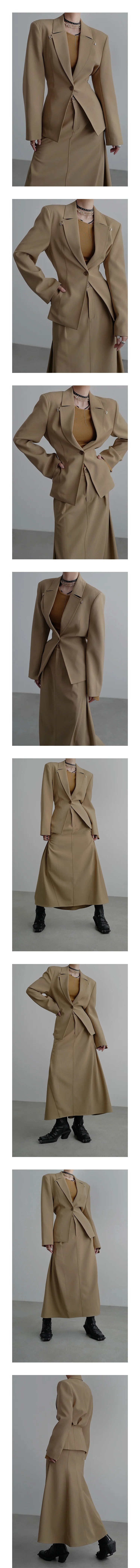 Veste cintrée ajustée