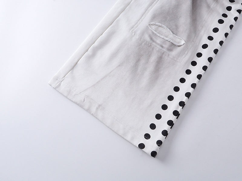 Dirty Washed Logo Print Zipper Hoodie & Dirty Washed Sweatpants Setup