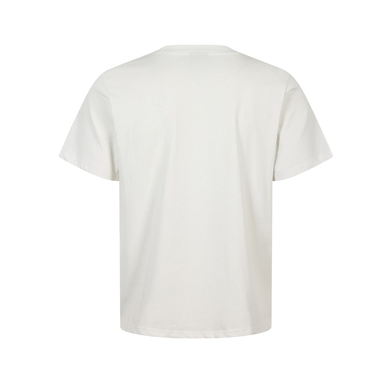 Letter Rhinestone Print Short Sleeve T-Shirt