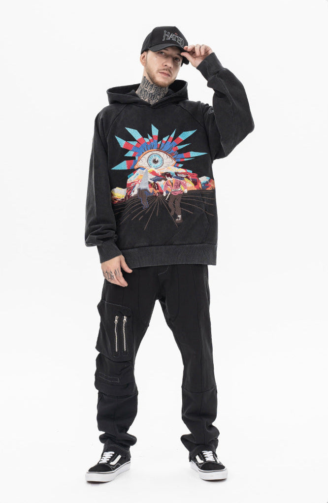 Sweat à capuche unisexe Mystic Eye Graphic