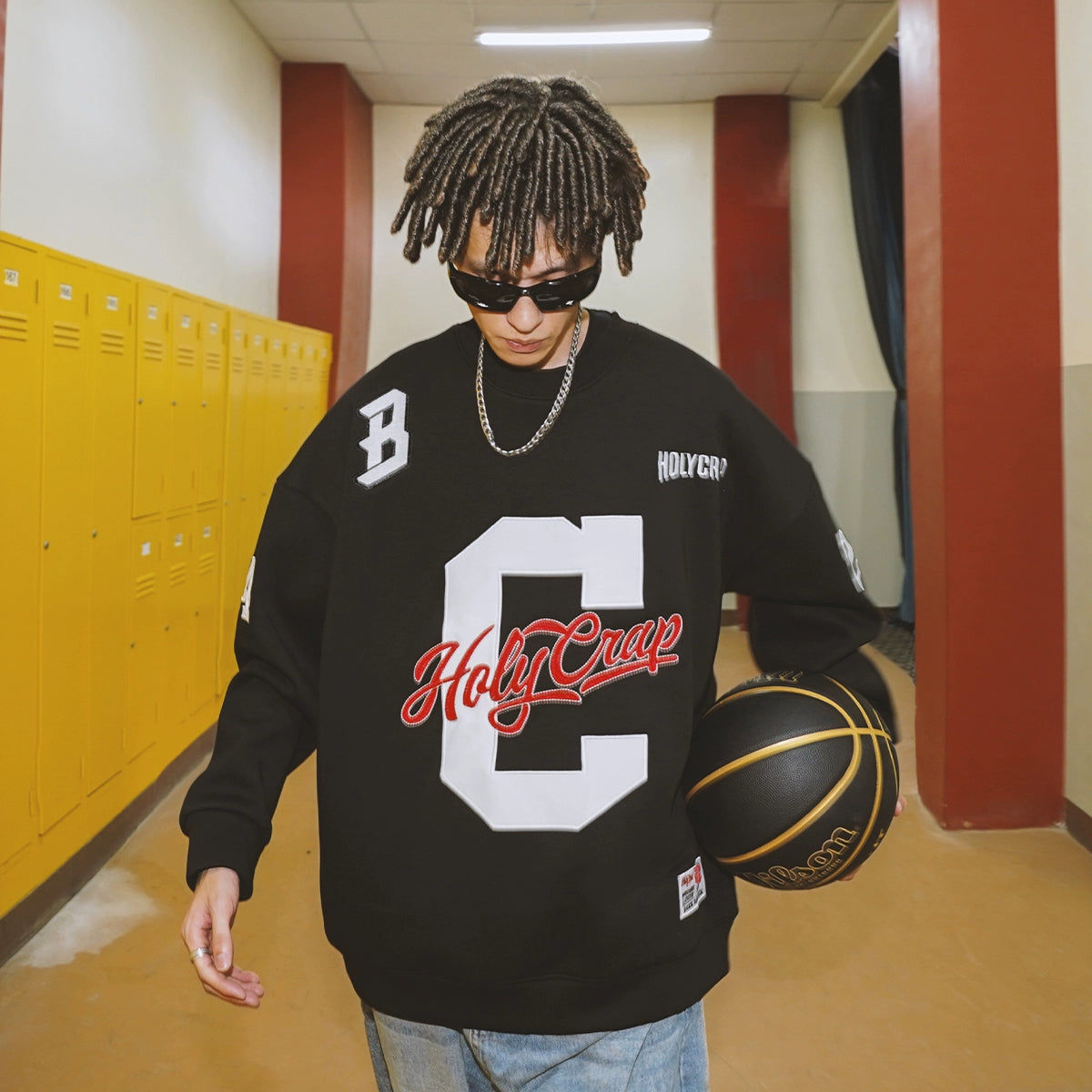 Sweat-shirt oversize unisexe Shadow League