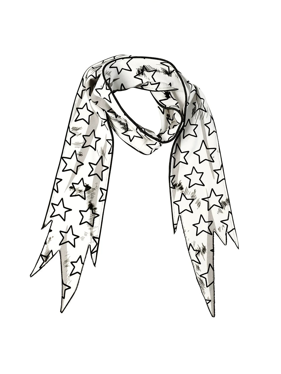 Star Design Scarf