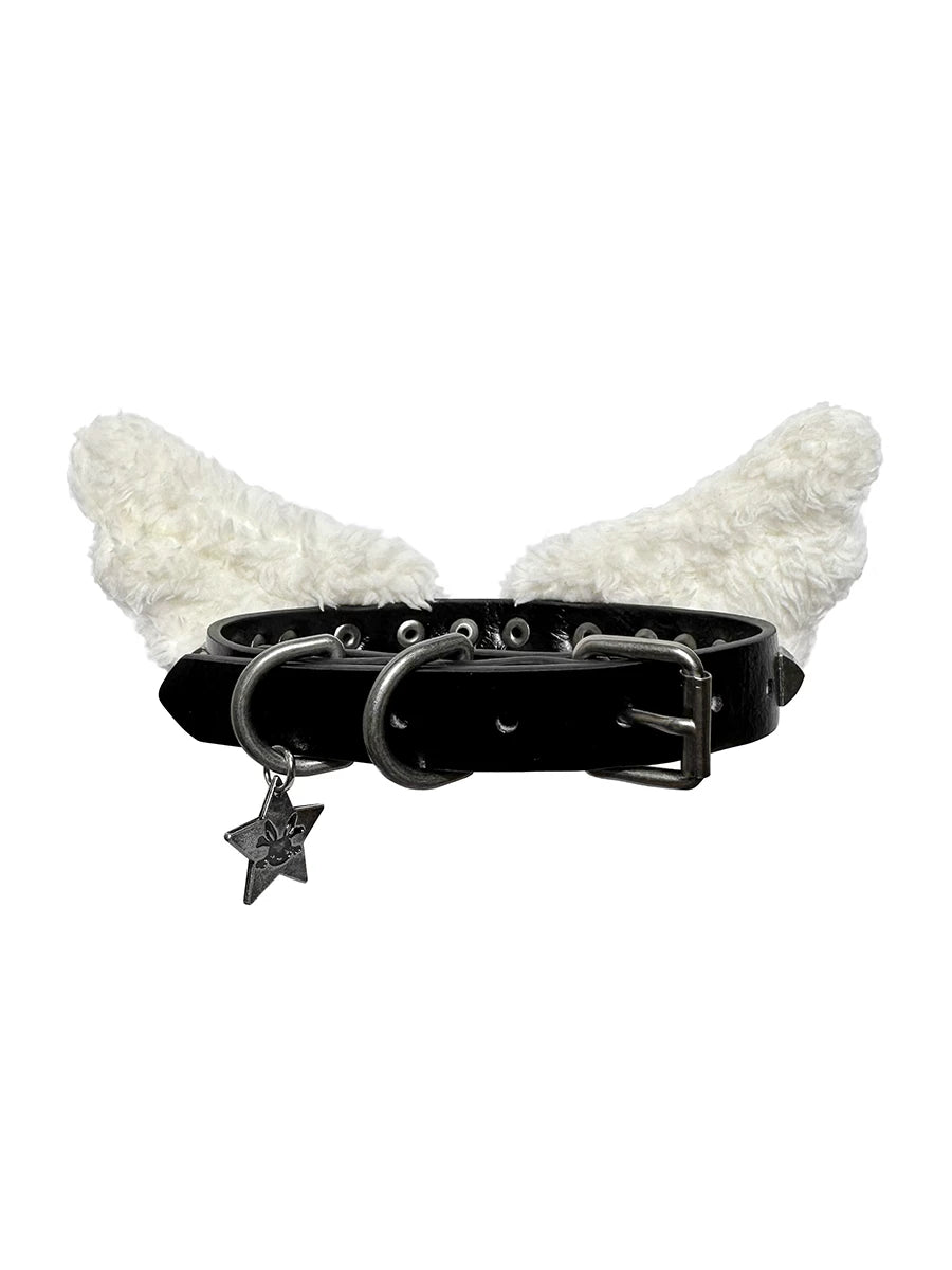 Angel Wing Studded Choker