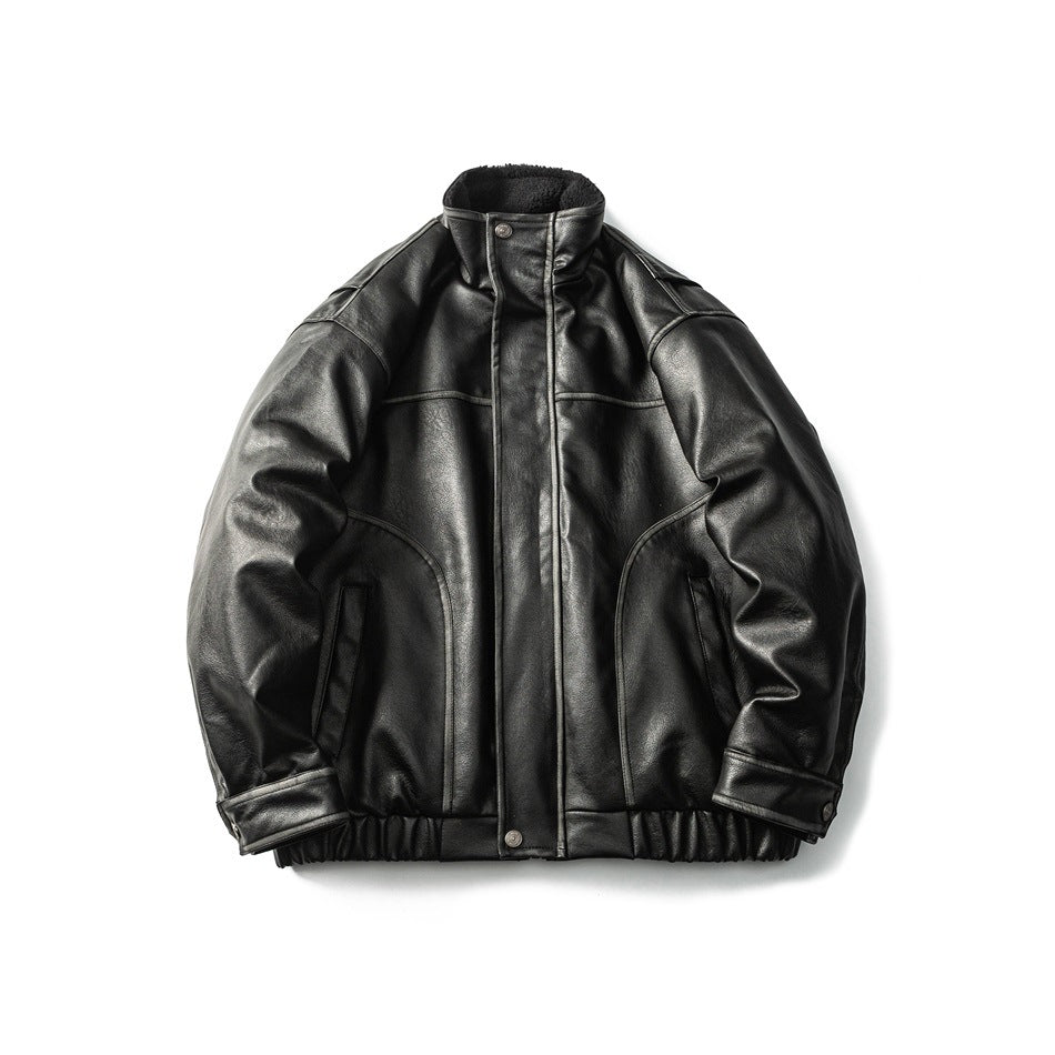 Veste en cuir américaine vintage