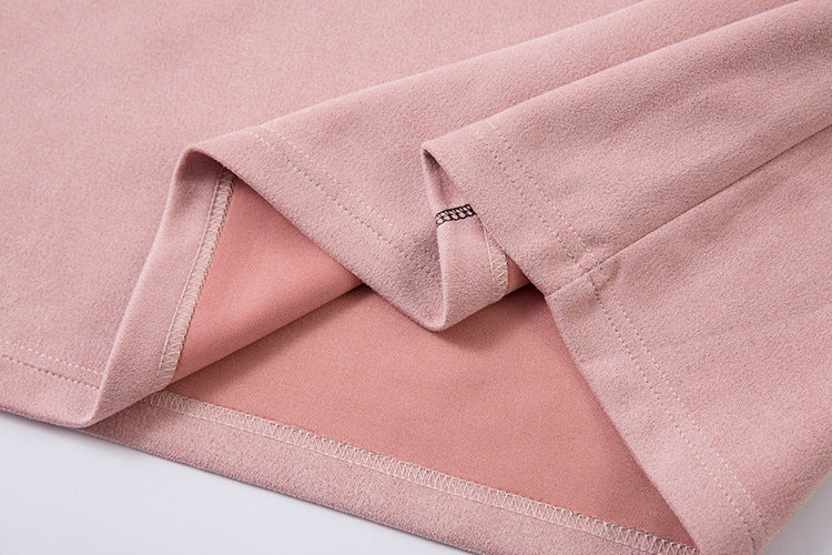 Roll-neck Embroidered Polo T-shirt