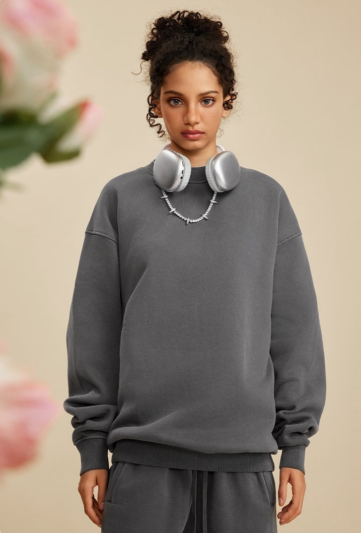 Oversize Washed Sweatshirt