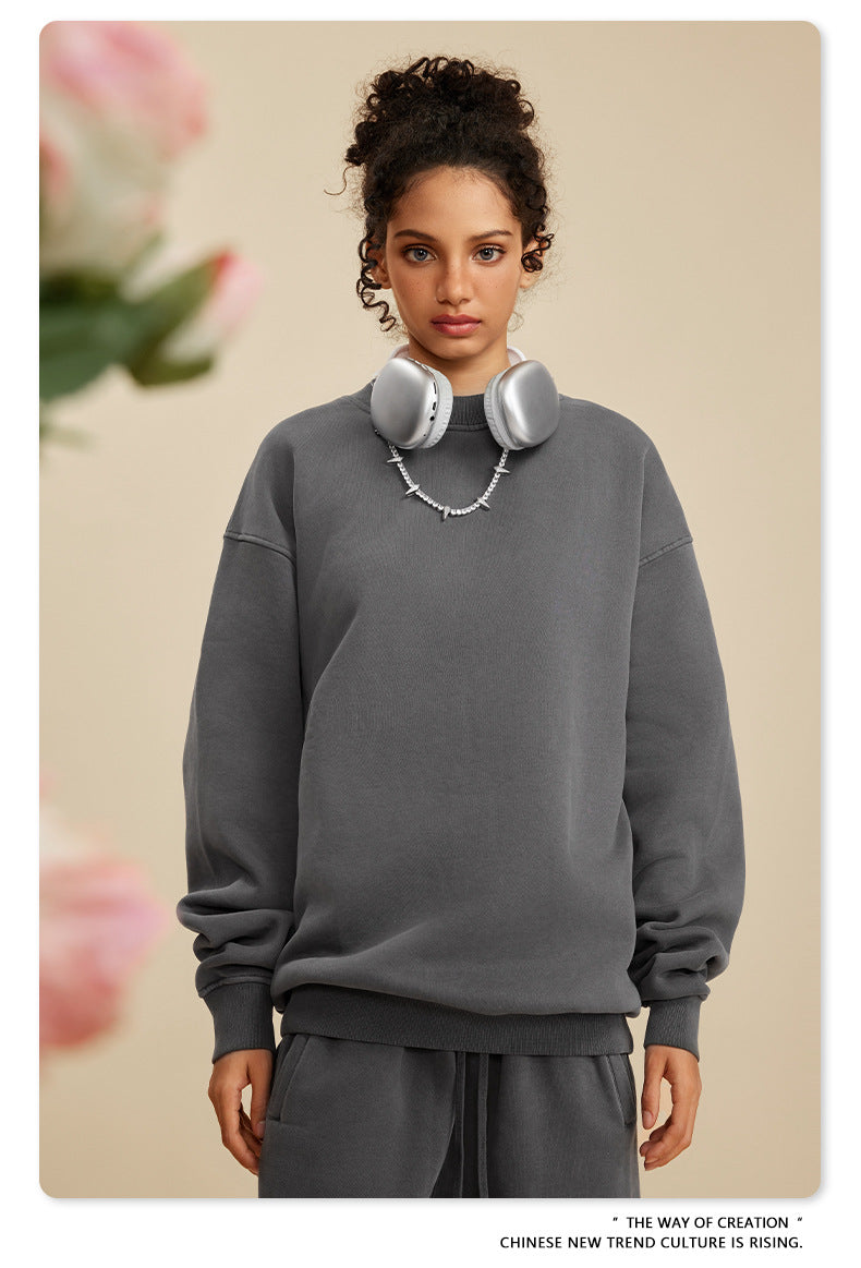 Oversize Washed Sweatshirt
