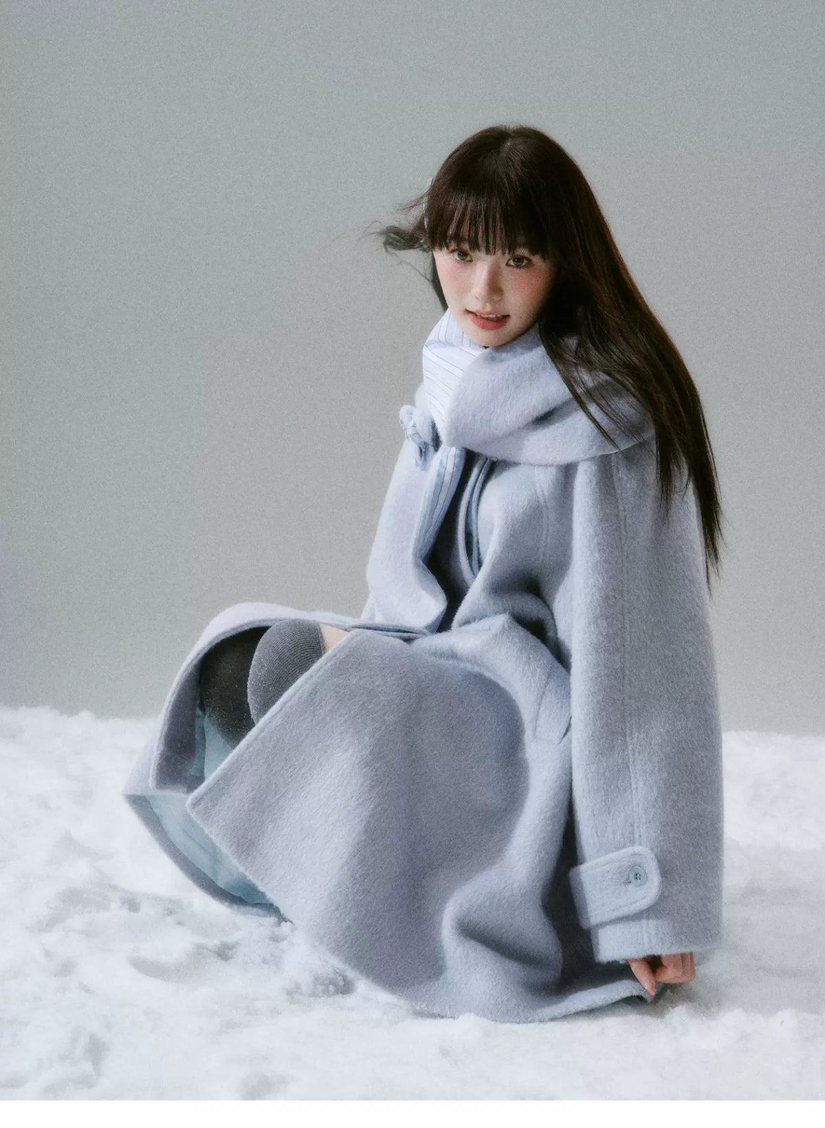 Flower Accent Coat
