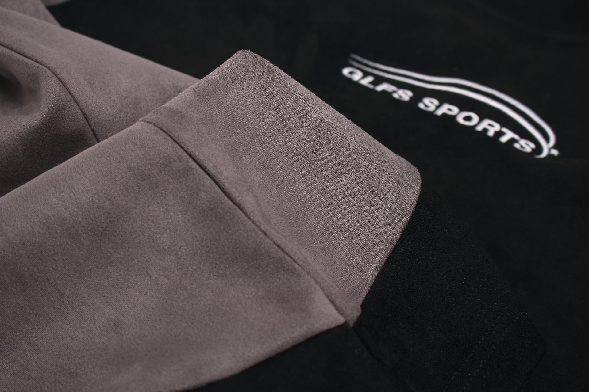 Suede Logo Oversize Short Sleeve T-Shirt